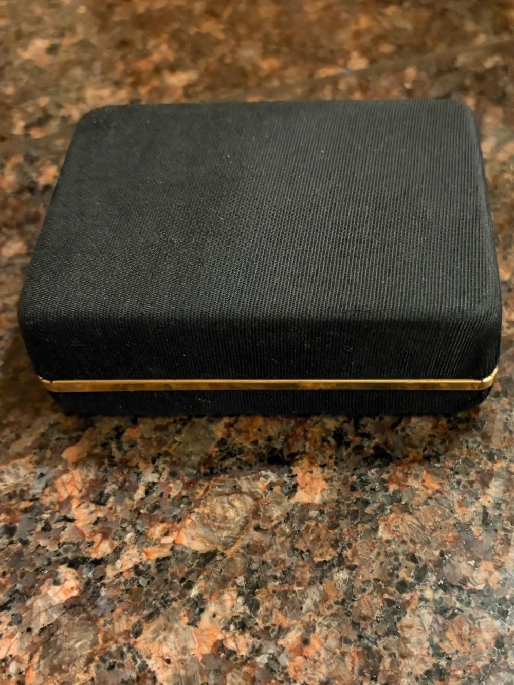 VTG Swank Genuine Jade Rectangular Gold Cufflinks NWT Boxed